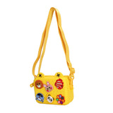 Cartoon Camera Shoulder Bags Children's Camera Protector Bag for Kids Birthday Gift Yellow - 45-Degree Angle