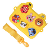 Cartoon Camera Shoulder Bags Children's Camera Protector Bag for Kids Birthday Gift Yellow - Extra Image