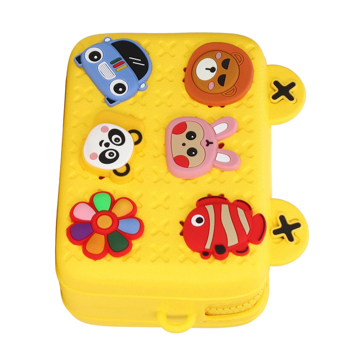 Cartoon Camera Shoulder Bags Children's Camera Protector Bag for Kids Birthday Gift Yellow