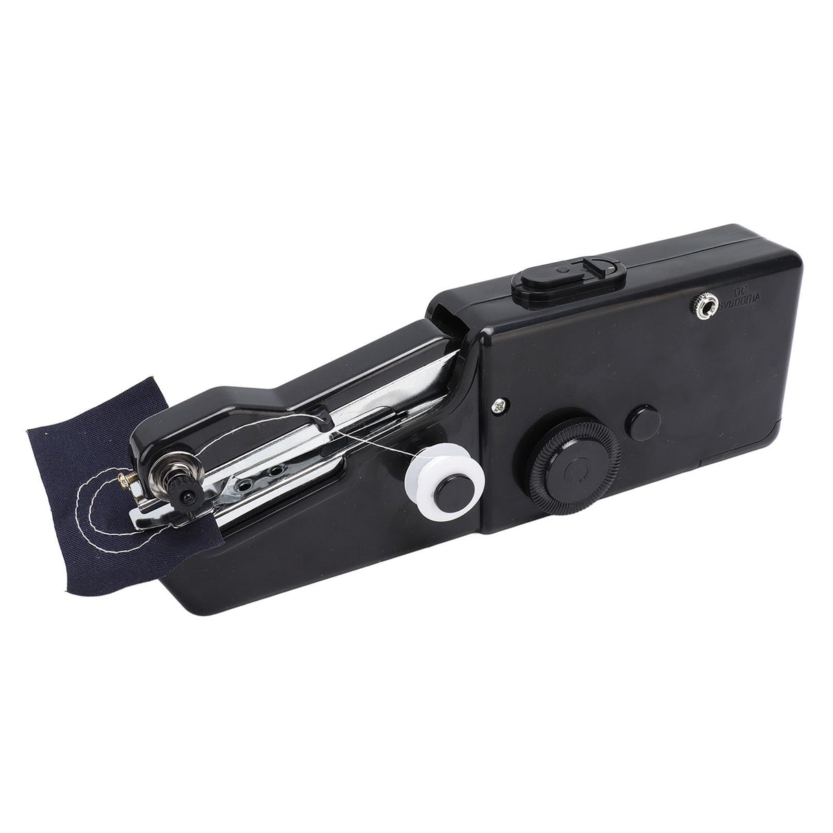 Handheld Sewing Machine Smoothing Stitching Portable Electric Sewing Tool for Home Travel Black