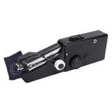 Handheld Sewing Machine Smoothing Stitching Portable Electric Sewing Tool for Home Travel Black