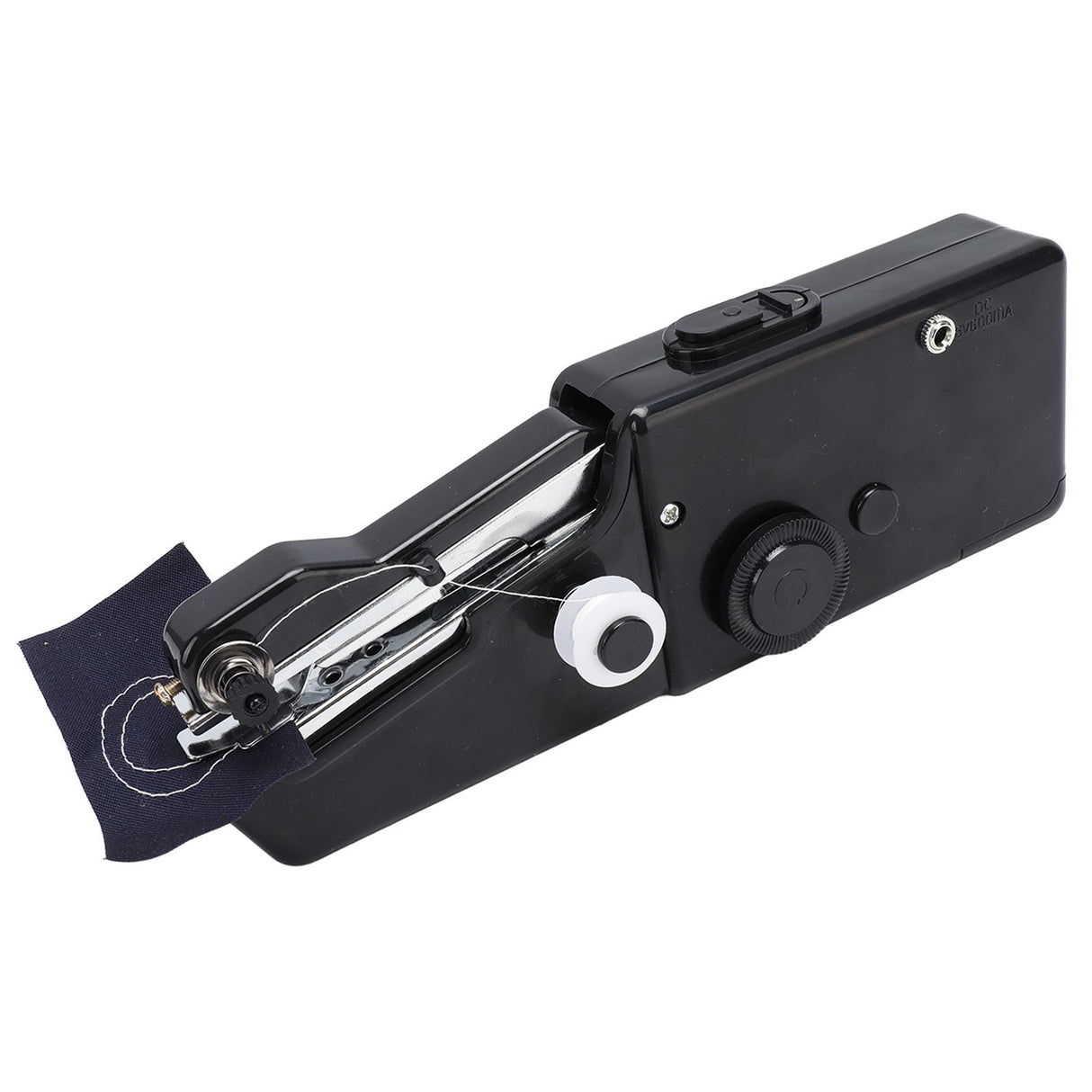 Handheld Sewing Machine Smoothing Stitching Portable Electric Sewing Tool for Home Travel Black