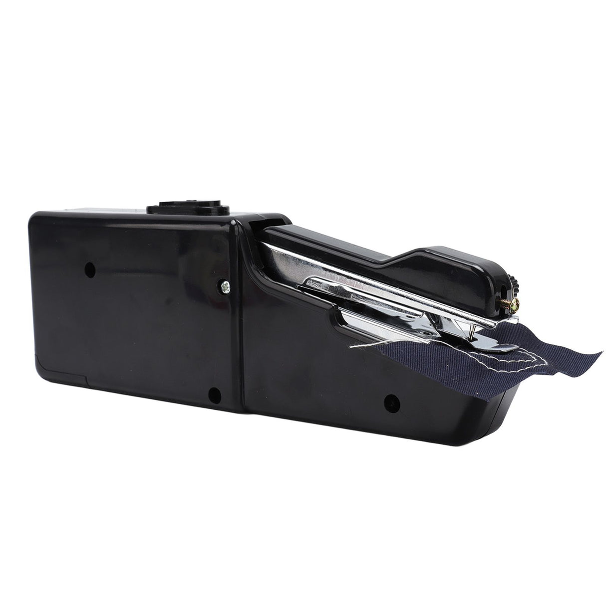 Handheld Sewing Machine Smoothing Stitching Portable Electric Sewing Tool for Home Travel Black
