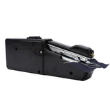 Handheld Sewing Machine Smoothing Stitching Portable Electric Sewing Tool for Home Travel Black