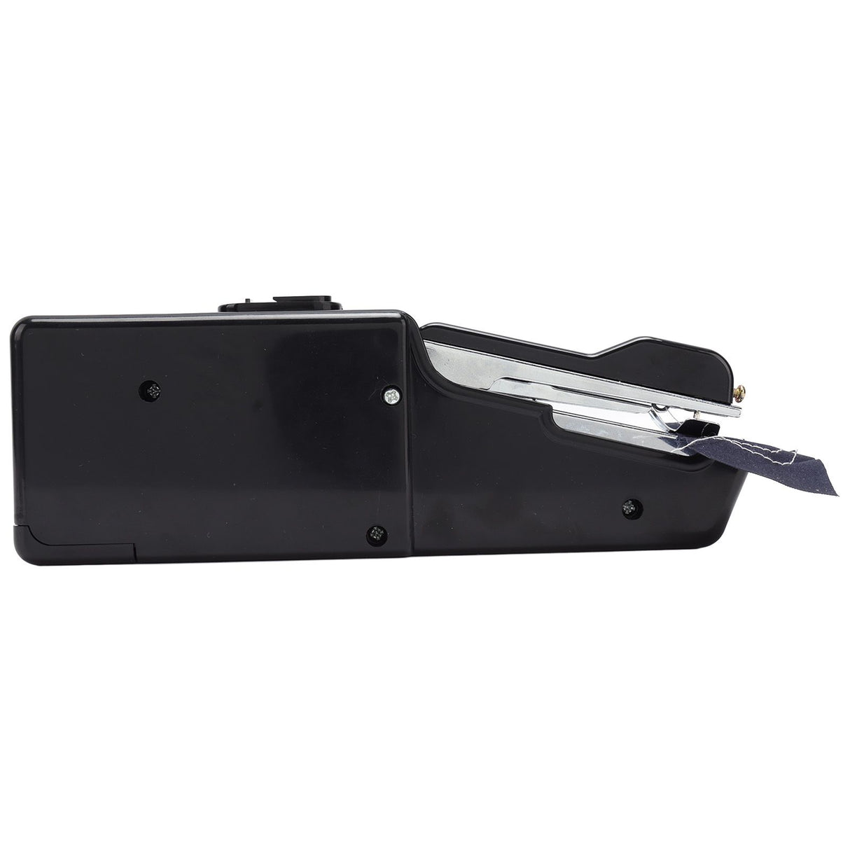 Handheld Sewing Machine Smoothing Stitching Portable Electric Sewing Tool for Home Travel Black