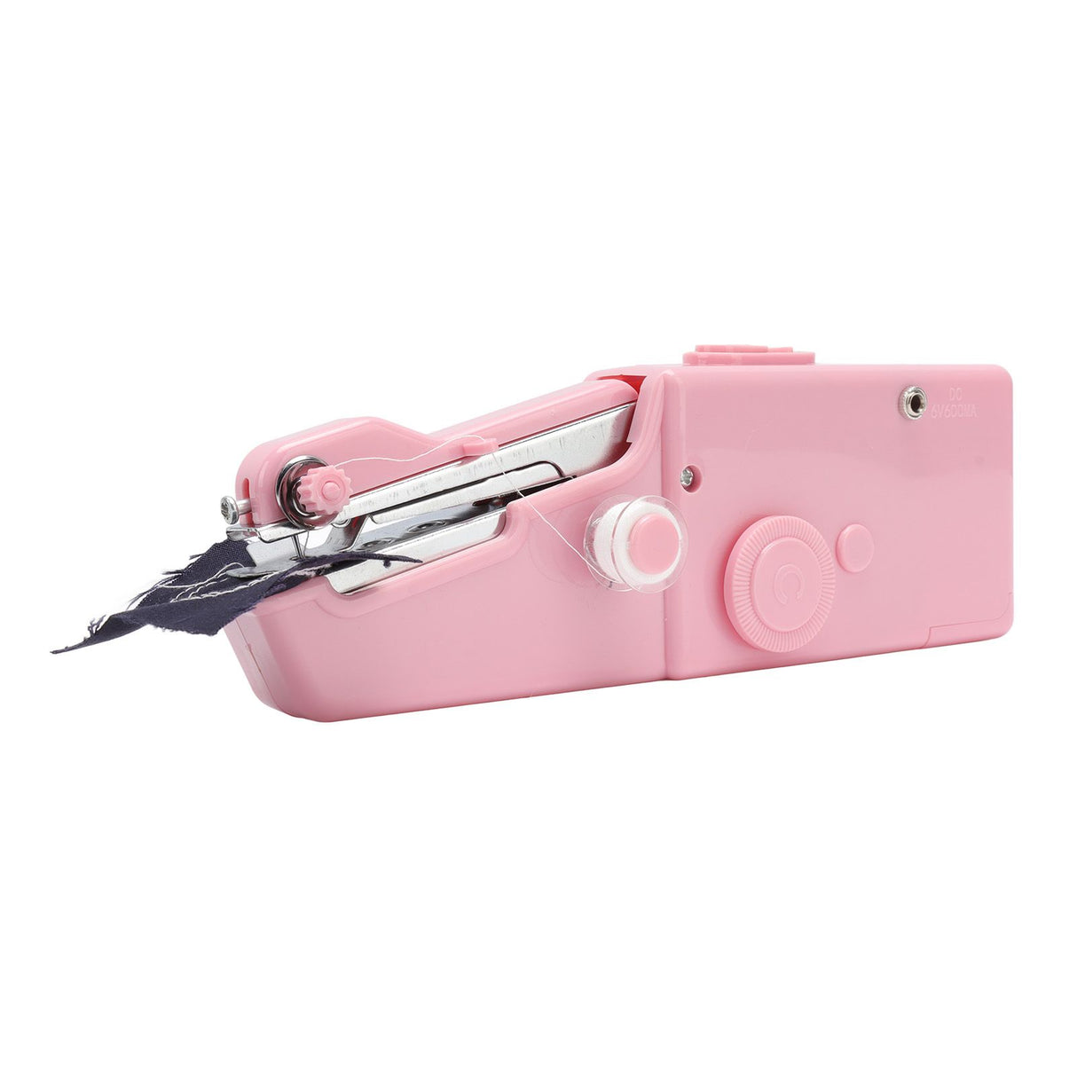 Handheld Sewing Machine Smoothing Stitching Portable Electric Sewing Tool for Home Travel Pink