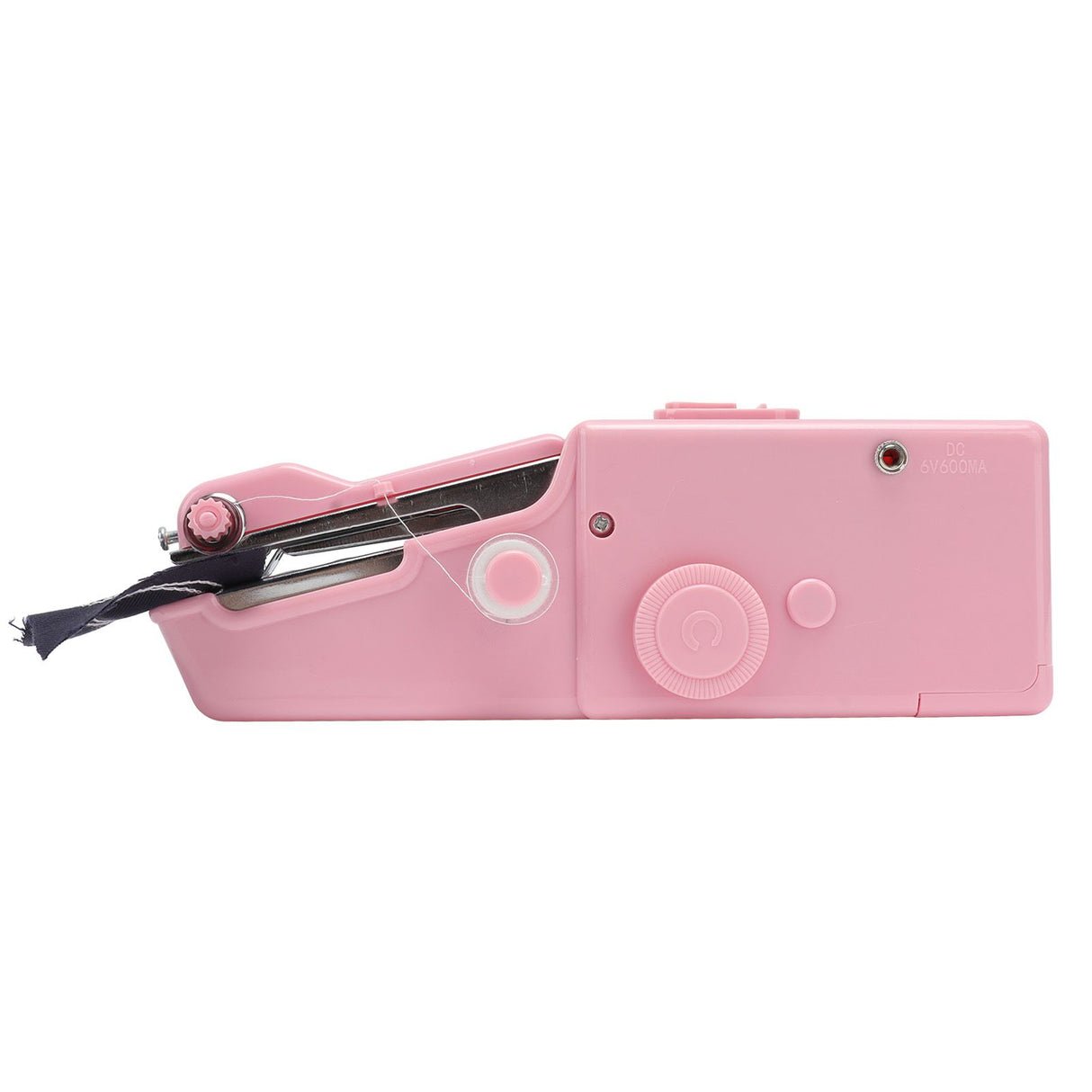 Handheld Sewing Machine Smoothing Stitching Portable Electric Sewing Tool for Home Travel Pink