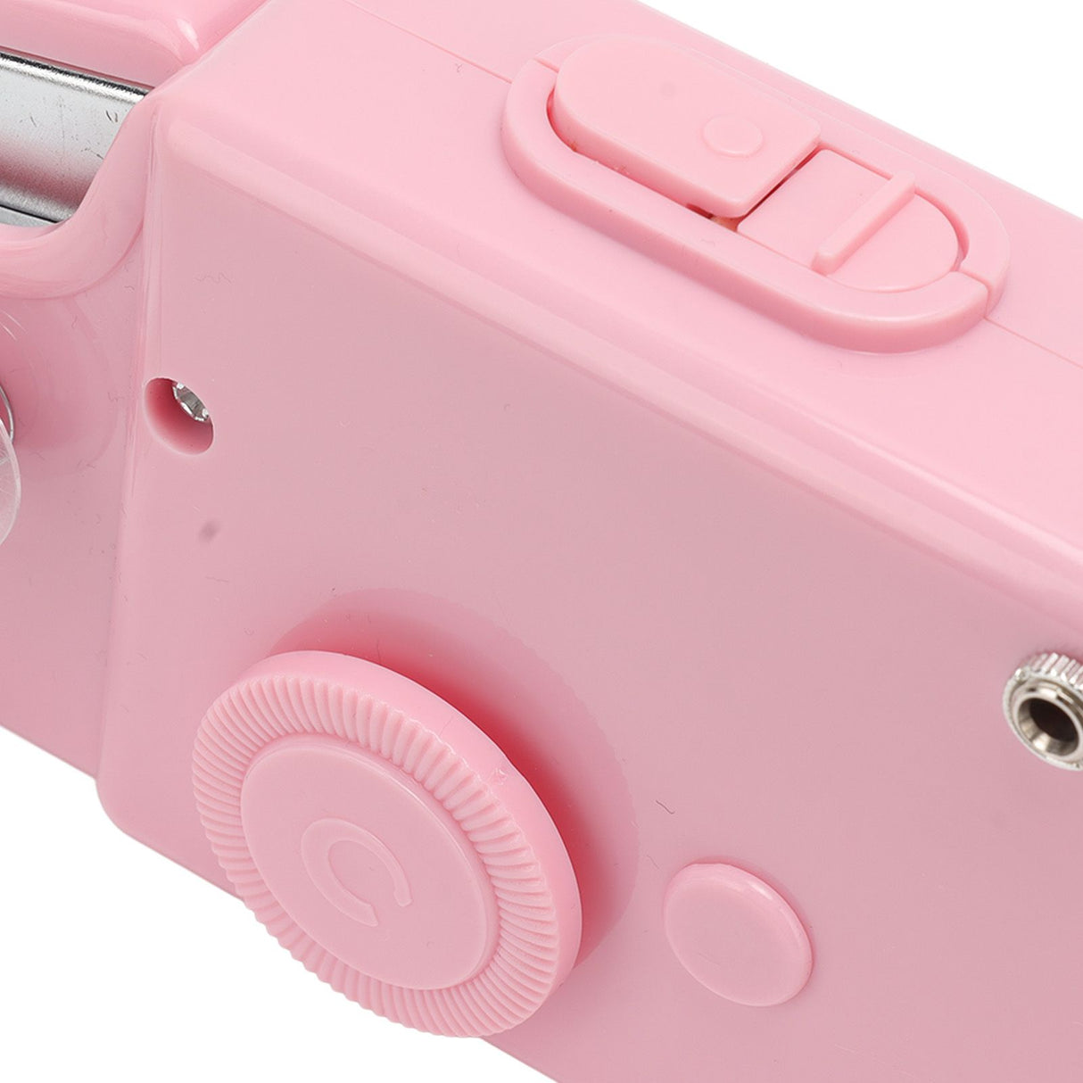 Handheld Sewing Machine Smoothing Stitching Portable Electric Sewing Tool for Home Travel Pink