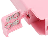 Handheld Sewing Machine Smoothing Stitching Portable Electric Sewing Tool for Home Travel Pink - Extra Image