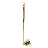 Candle Snuffer Bell Shaped Iron Electroplating Candle Extinguisher for Home Candle Tool Gold