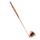 Candle Snuffer Bell Shaped Iron Electroplating Candle Extinguisher for Home Candle Tool Rose Gold