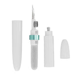 Bluetooth Earbuds Cleaning Pen Multifunction Wireless Earphones Cleaning Tool with Soft Brush for Camera Mobile Phone Green - Side View
