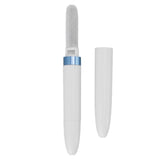 Bluetooth Earbuds Cleaning Pen Multifunction Wireless Earphones Cleaning Tool with Soft Brush for Camera Mobile Phone Blue - 45-Degree Angle