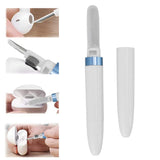 Bluetooth Earbuds Cleaning Pen Multifunction Wireless Earphones Cleaning Tool with Soft Brush for Camera Mobile Phone Blue - Extra Image