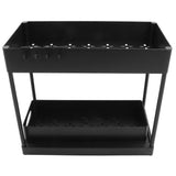Under Sink Organizers Large Capacity Slide Out Storage Baskets for Bathrooms Kitchens Closets Laundry Rooms Offices Black