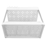 Under Sink Organizers Large Capacity Slide Out Storage Baskets for Bathrooms Kitchens Closets Laundry Rooms Offices White