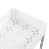 Slide Out Storage Baskets ABS Under Sink Organizer Cabinet Sliding Drawers for Kitchen Bathroom Cosmetic Storage White