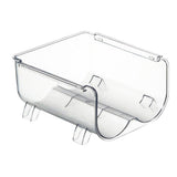 Water Bottle Organizer Transparent Stackable Space Saving Water Bottle Storage Holder Rack for Vacuum Cup 2 Grids