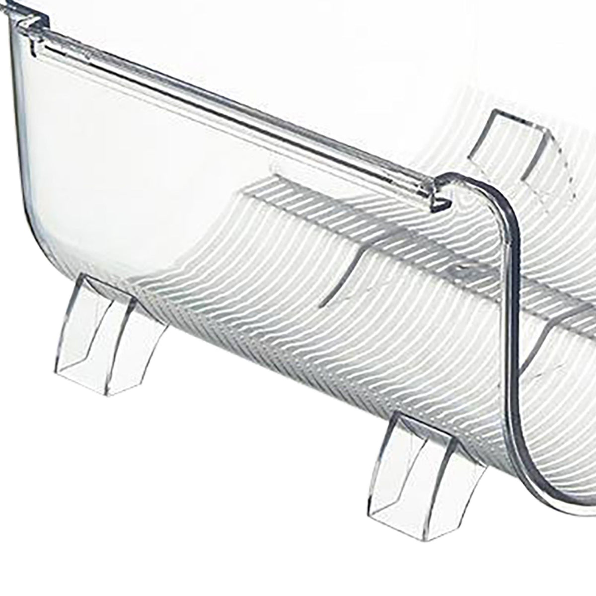 Water Bottle Organizer Transparent Stackable Space Saving Water Bottle Storage Holder Rack for Vacuum Cup 2 Grids
