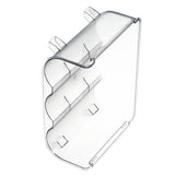Water Bottle Organizer Transparent Stackable Space Saving Water Bottle Storage Holder Rack for Vacuum Cup 3 Grids - Side View