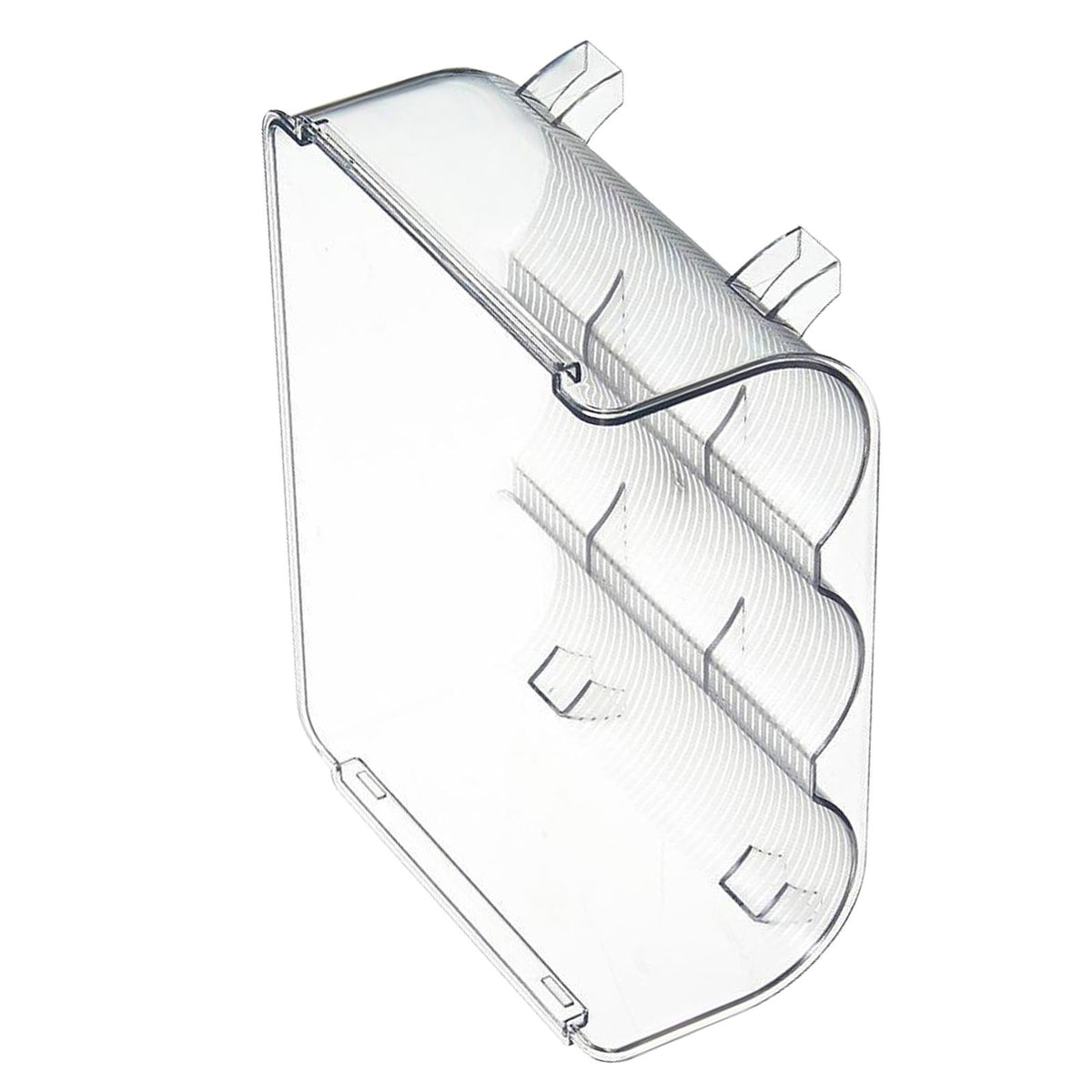 Water Bottle Organizer Transparent Stackable Space Saving Water Bottle Storage Holder Rack for Vacuum Cup 3 Grids