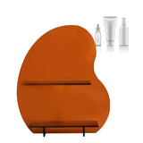 Cosmetic Storage Rack Makeup Shelf Organizer for Bathroom Bedroom Dressing Room Desk Amber S - 45-Degree Angle