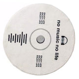 Water Absorbent Mat Retro CD Disk Design Anti Slip Thick Soft Imitation Cashmere Home Bathroom Mat Type 2 100x100cm - Extra Image