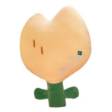 Flower Pillow Simulation Cute Cartoon Animation Flower Doll Sleeping Pillow Plush Toys Yellow L