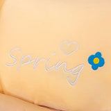 Flower Pillow Simulation Cute Cartoon Animation Flower Doll Sleeping Pillow Plush Toys Yellow L