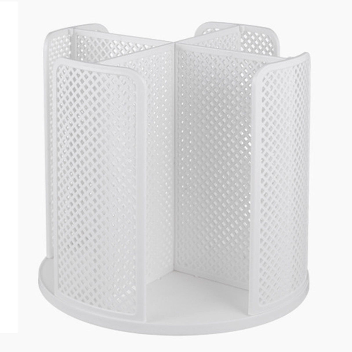 Disposable Cup Storage Organizer 4 Compartment 360 Degree Rotating Coffee Cup Dispenser for Coffee Shops Dessert Stores