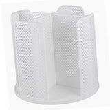 Disposable Cup Storage Organizer 4 Compartment 360 Degree Rotating Coffee Cup Dispenser for Coffee Shops Dessert Stores
