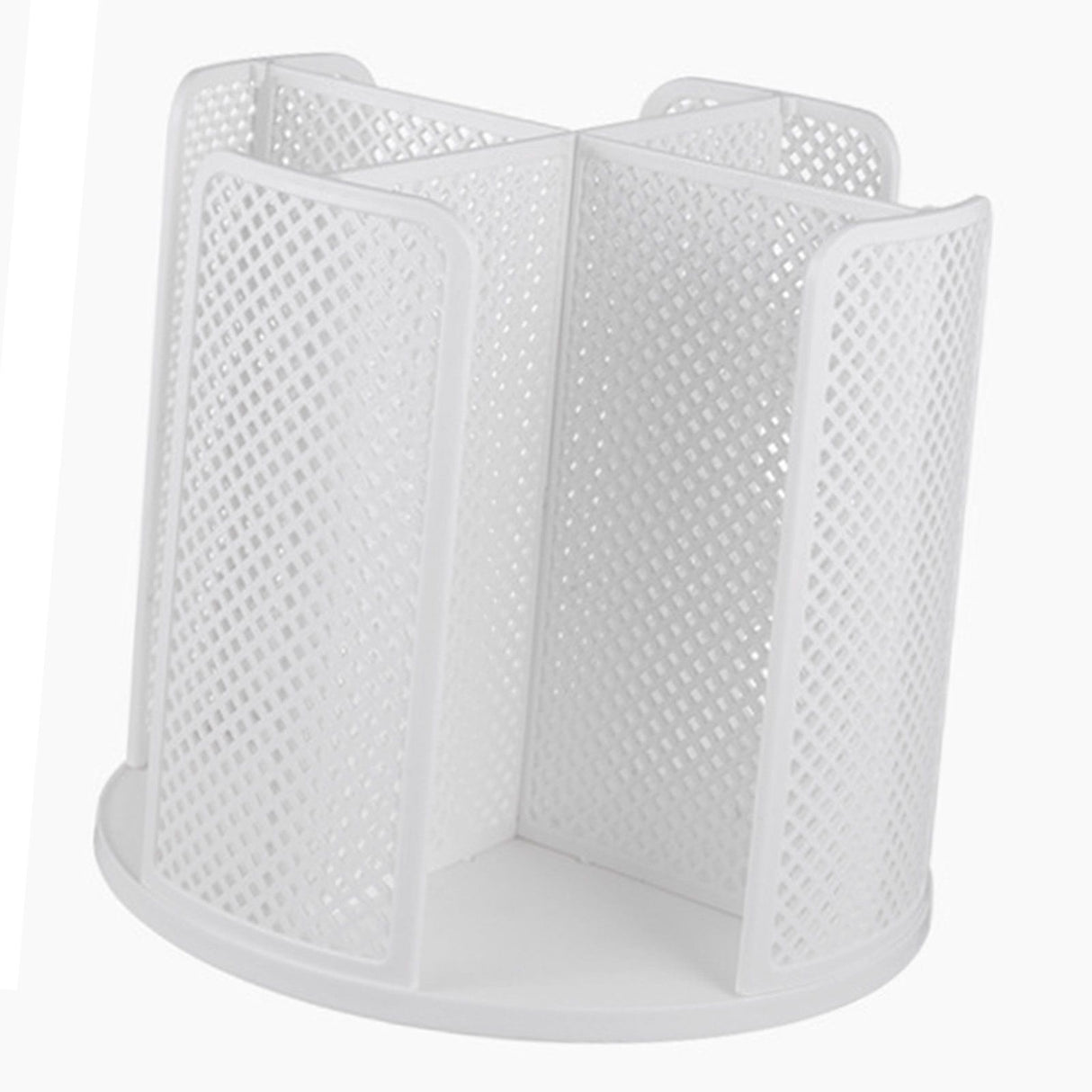 Disposable Cup Storage Organizer 4 Compartment 360 Degree Rotating Coffee Cup Dispenser for Coffee Shops Dessert Stores