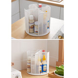 Disposable Cup Storage Organizer 4 Compartment 360 Degree Rotating Coffee Cup Dispenser for Coffee Shops Dessert Stores
