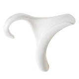 Purse Hanger Bag Arc Door Closet Hanger Hook for Satchel Coat Haversack Belt Storage White