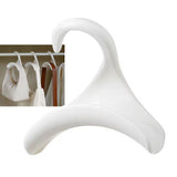 Purse Hanger Bag Arc Door Closet Hanger Hook for Satchel Coat Haversack Belt Storage White