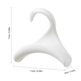 Purse Hanger Bag Arc Door Closet Hanger Hook for Satchel Coat Haversack Belt Storage White