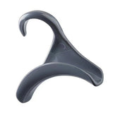 Purse Hanger Bag Arc Door Closet Hanger Hook for Satchel Coat Haversack Belt Storage Grey - Top-Down View