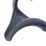 Purse Hanger Bag Arc Door Closet Hanger Hook for Satchel Coat Haversack Belt Storage Grey - Low Angle