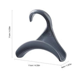 Purse Hanger Bag Arc Door Closet Hanger Hook for Satchel Coat Haversack Belt Storage Grey