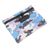 Smell Proof Bag Storage Carrying Bag PU Leather with Combination Lock for Home Outdoor