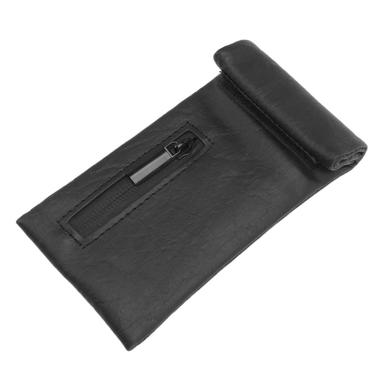 Smell Proof Bag PU Leather Waterproof Multipurpose Storage Bag for Outdoor Travel Trip Odor Proof Stash Bag
