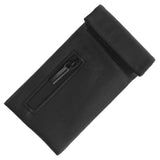 Smell Proof Bag PU Leather Waterproof Multipurpose Storage Bag for Outdoor Travel Trip Odor Proof Stash Bag - Low Angle