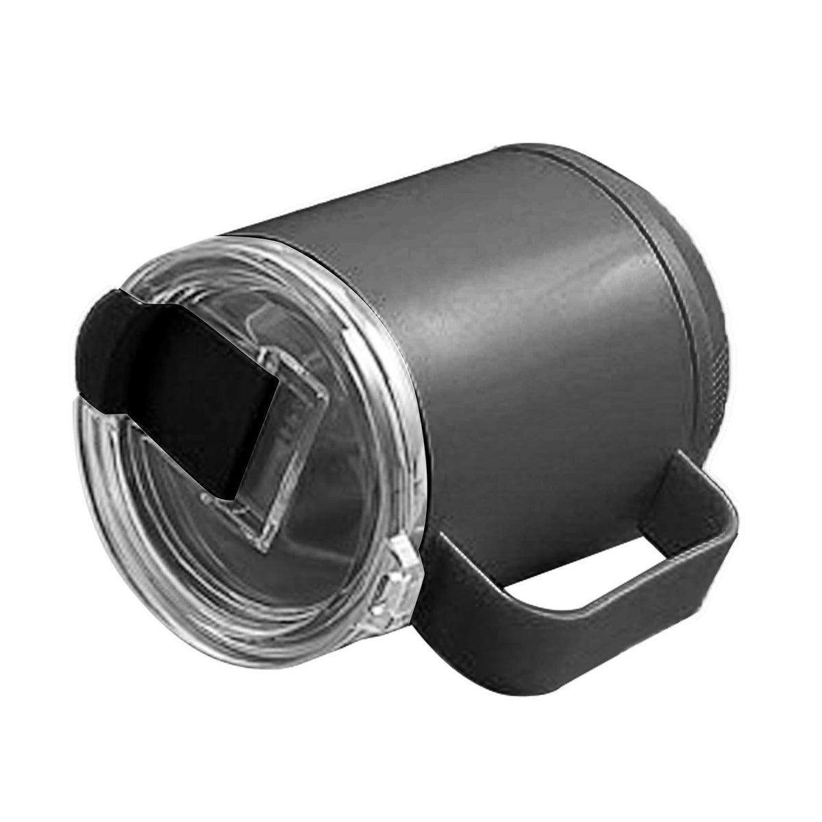 Coffee Mug 460ml 304 Stainless Steel Liner Leakproof Elegant Portable Mug for Outdoor Activities Black