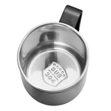 Coffee Mug 460ml 304 Stainless Steel Liner Leakproof Elegant Portable Mug for Outdoor Activities Black
