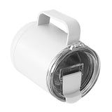 Coffee Mug 460ml 304 Stainless Steel Liner Leakproof Elegant Portable Mug for Outdoor Activities White
