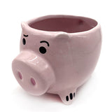 3D Pig Coffee Mug Novelty Pink Cute Pig Ceramic Coffee Tea Mug Funny Porcelain Water Cup for Home Indoor