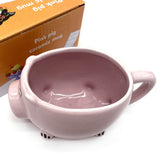 3D Pig Coffee Mug Novelty Pink Cute Pig Ceramic Coffee Tea Mug Funny Porcelain Water Cup for Home Indoor