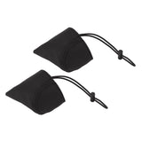2pcs Driving Shoe Heel Cover Protectors Wearproof Driver Shoes Cover Pads for Heel Protection - Front View