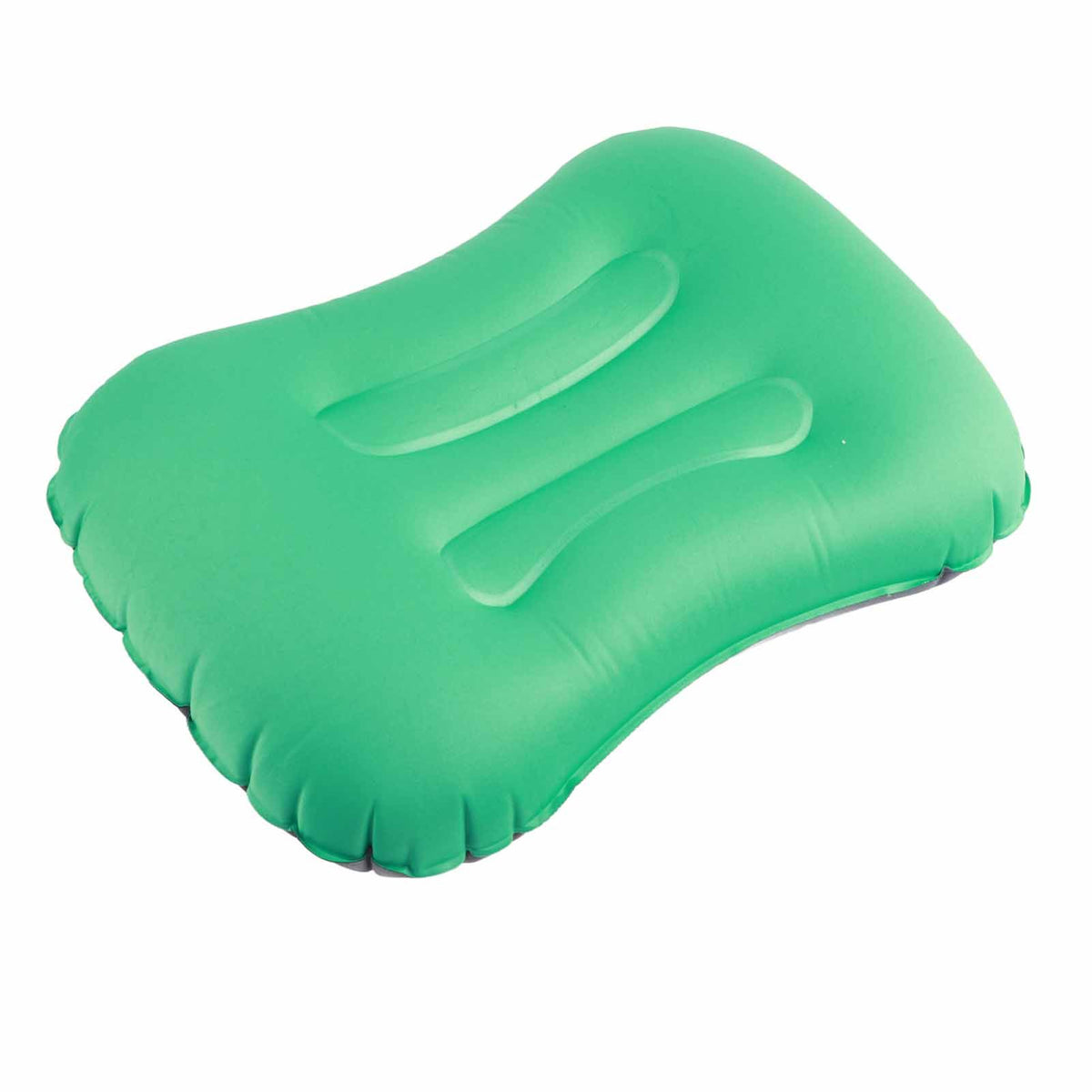 Inflatable Pillow Curved Structure Self Inflating Foldable Portable Inflatable Camping Travel Pillow for Indoor Outdoor
