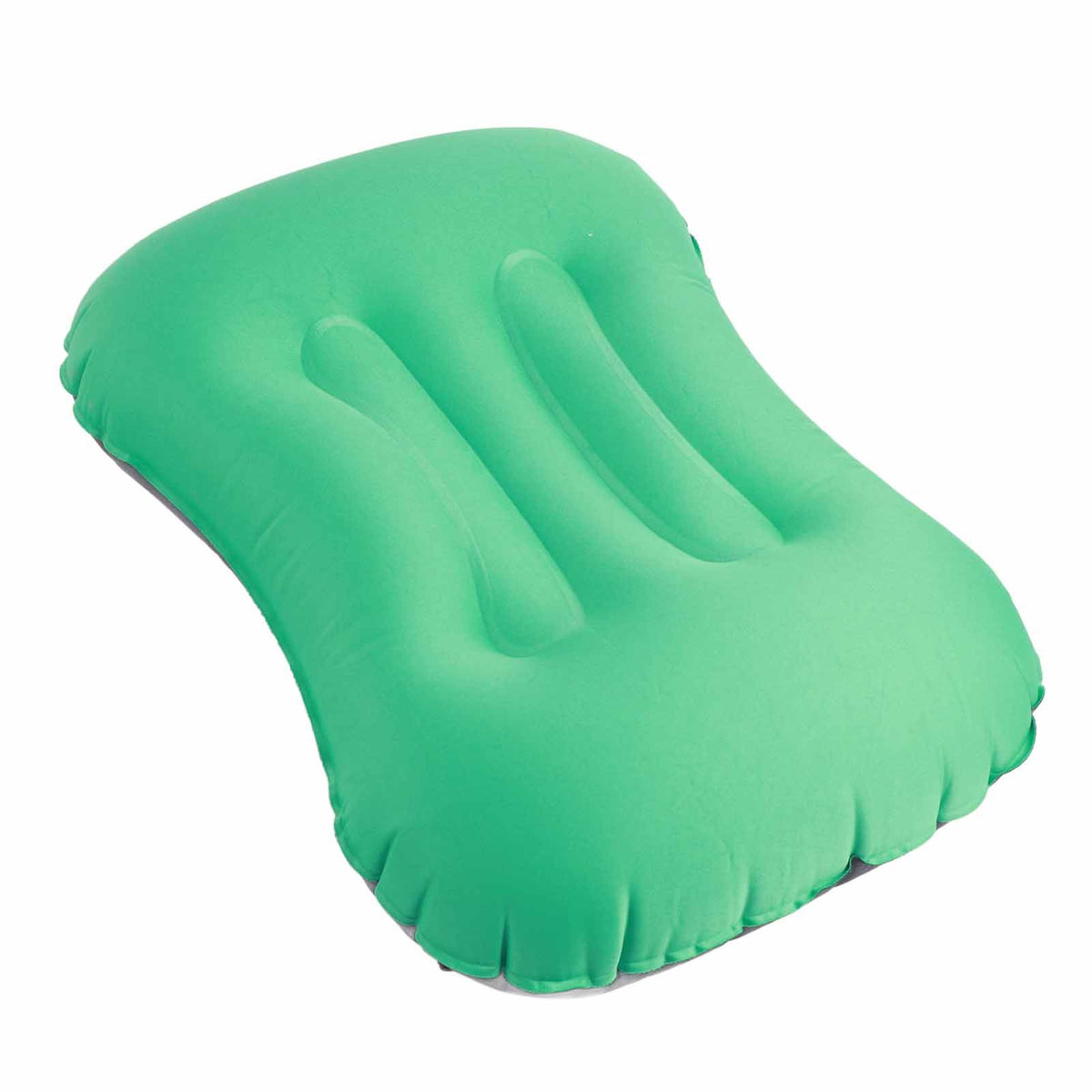 Inflatable Pillow Curved Structure Self Inflating Foldable Portable Inflatable Camping Travel Pillow for Indoor Outdoor